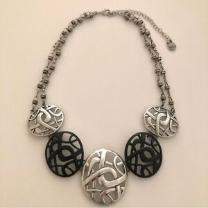 Dana Buchman | Two-Tone Statement Necklace |